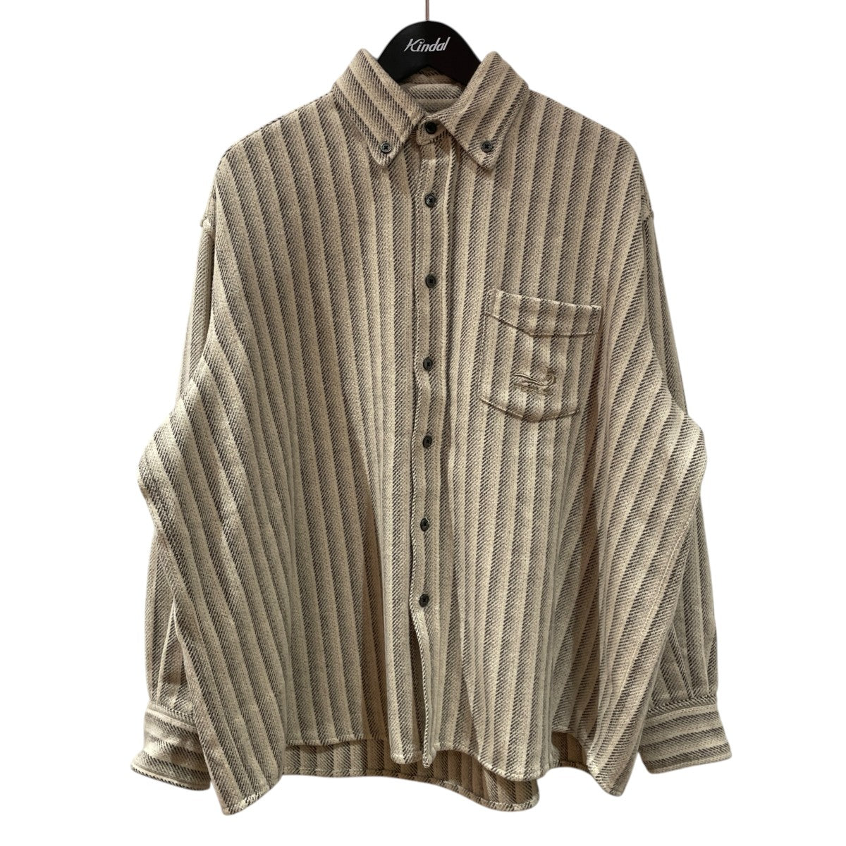 FEELS OMBRE CHECK OUTER SHIRT長袖シャツ 古着・中古-1枚目のアイテム画像