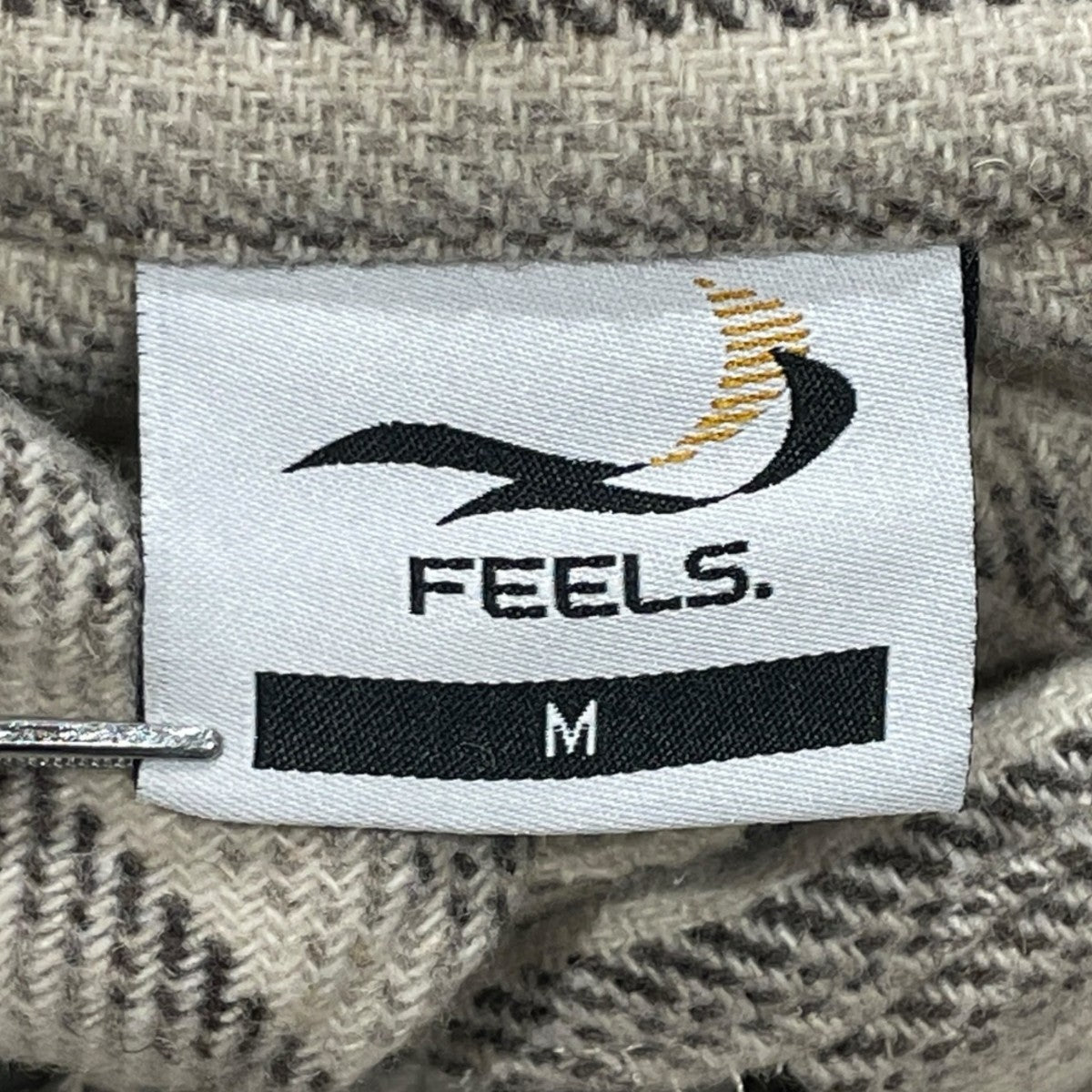 FEELS OMBRE CHECK OUTER SHIRT長袖シャツ 古着・中古-5枚目のアイテム画像