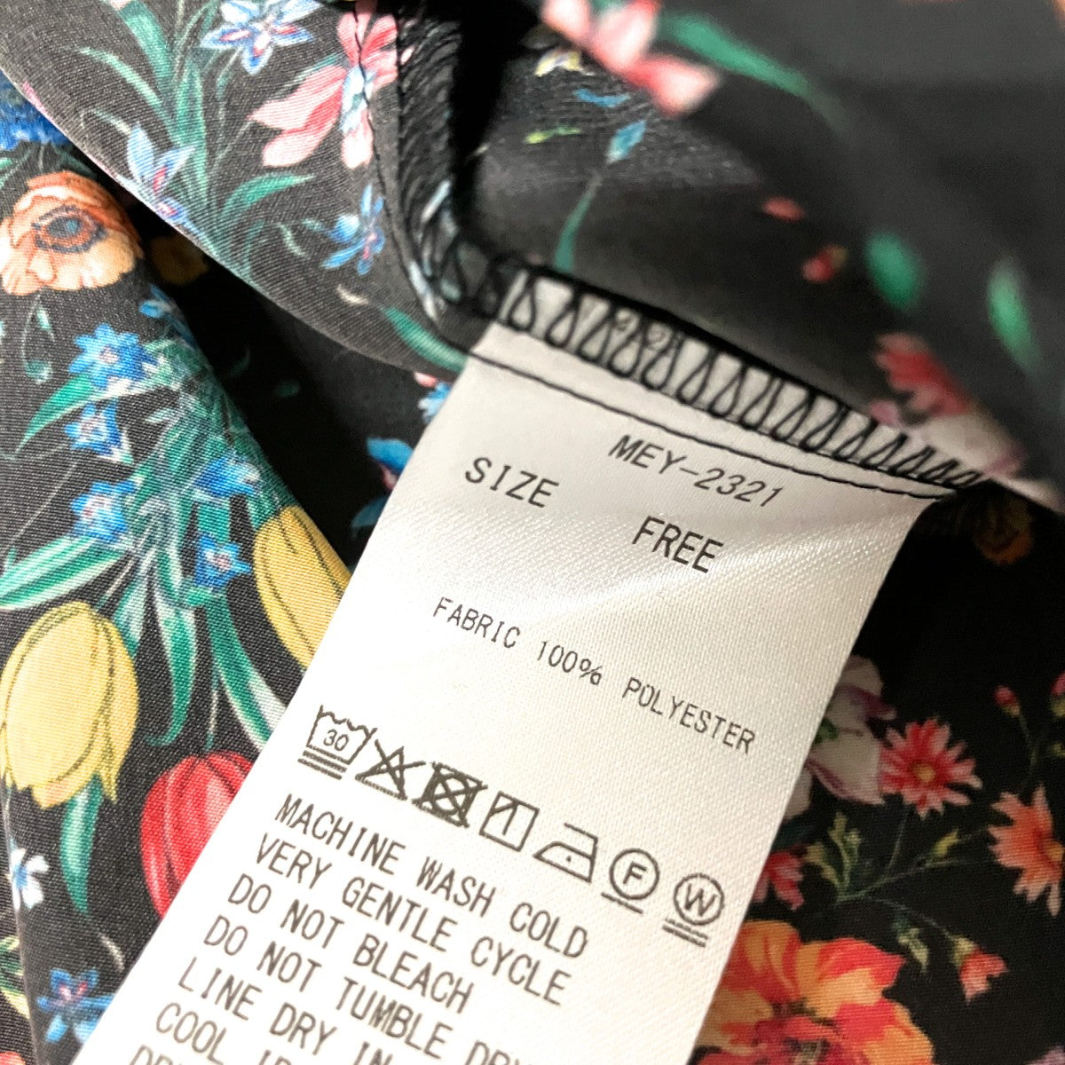 BLOUSE JACKET (FLOWER)花柄長袖ブラウスMEY 2321