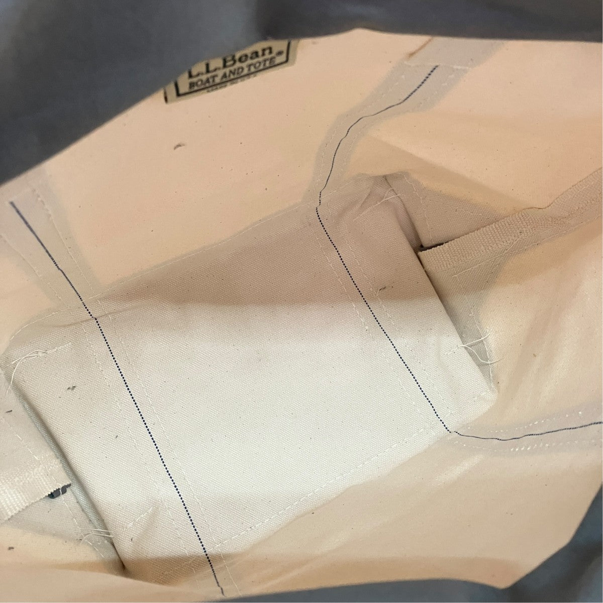 L．L．Bean Boat＆Tote Bag USA製トートバッグ112644 古着・中古-6枚目のアイテム画像