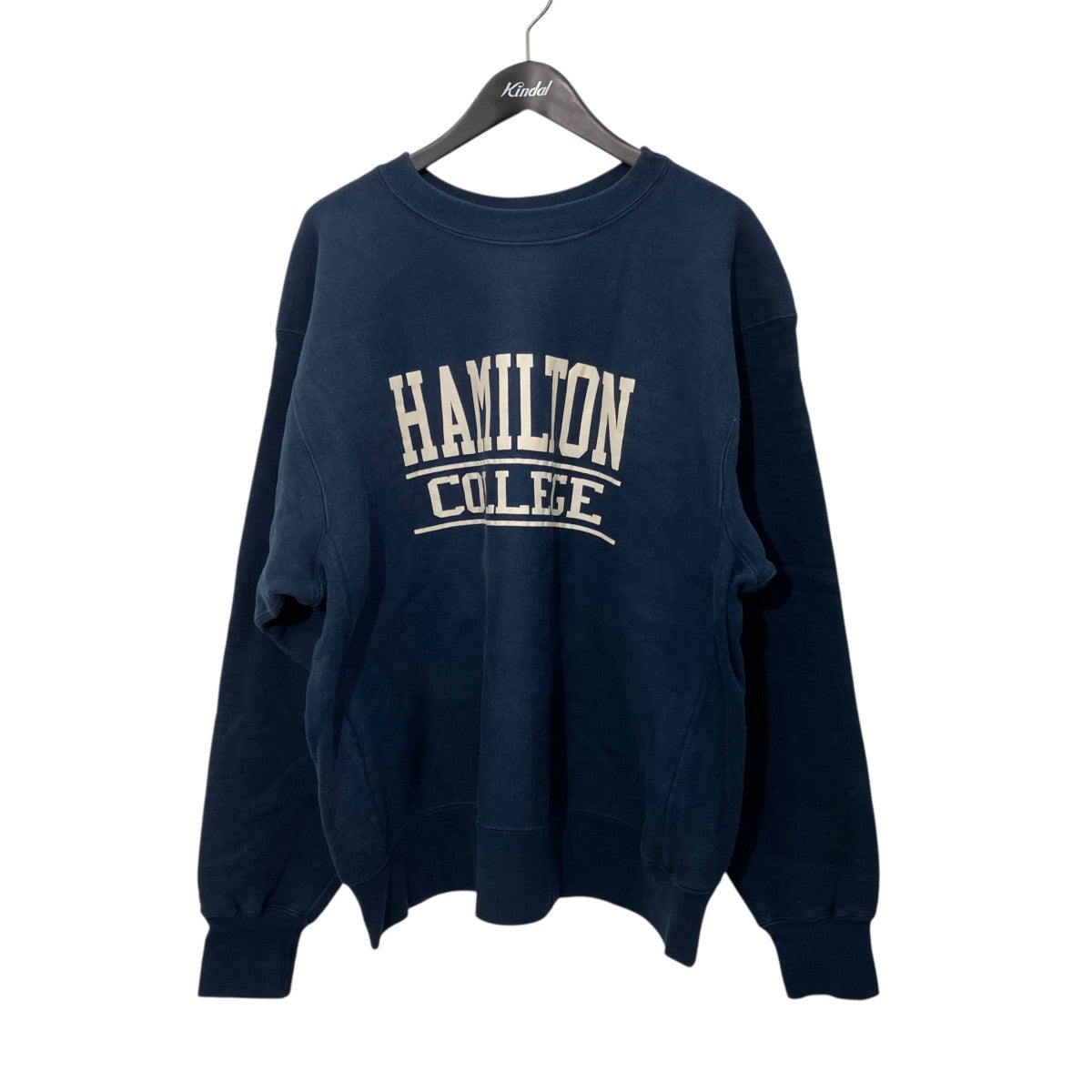 the cotton exchange 90s USA製 カレッジロゴクルーネックスウェット 古着・中古-1枚目のアイテム画像