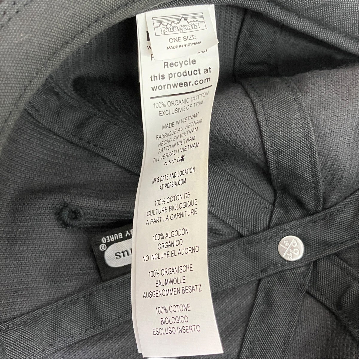 Patagonia コーデュロイキャップ33535 古着・中古-5枚目のアイテム画像
