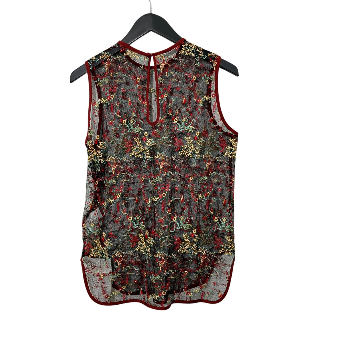 Floral Lace Sleeveless TopノースリーブブラウスMM24FWSH006
