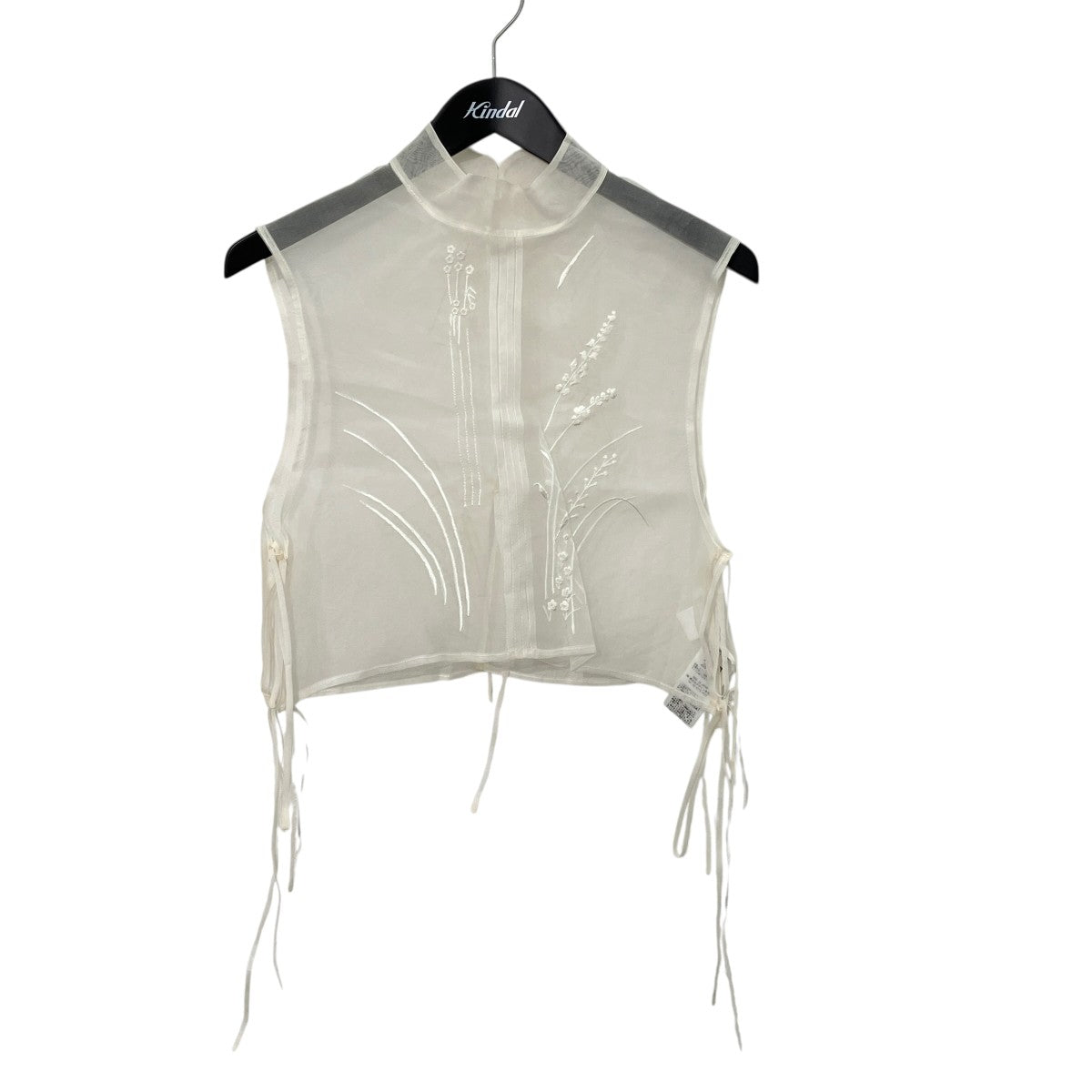Floral Jacquard Sheer VestシアーベストMM21SS-ACO23