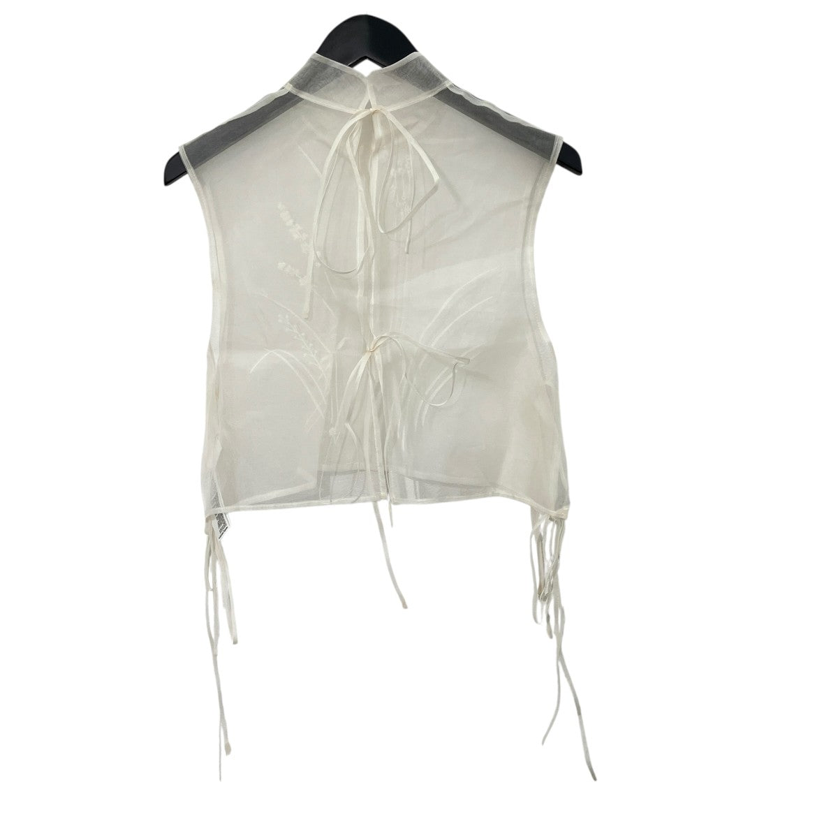 Floral Jacquard Sheer VestシアーベストMM21SS-ACO23