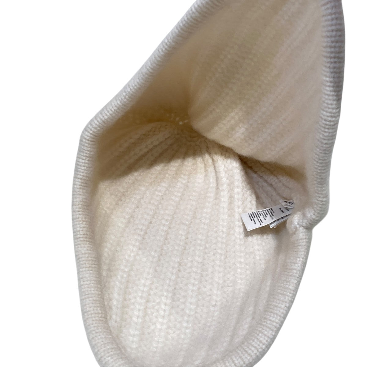 yo BIOTOP Cashmere knit hatニット帽EEU-43000-B 古着・中古-4枚目のアイテム画像