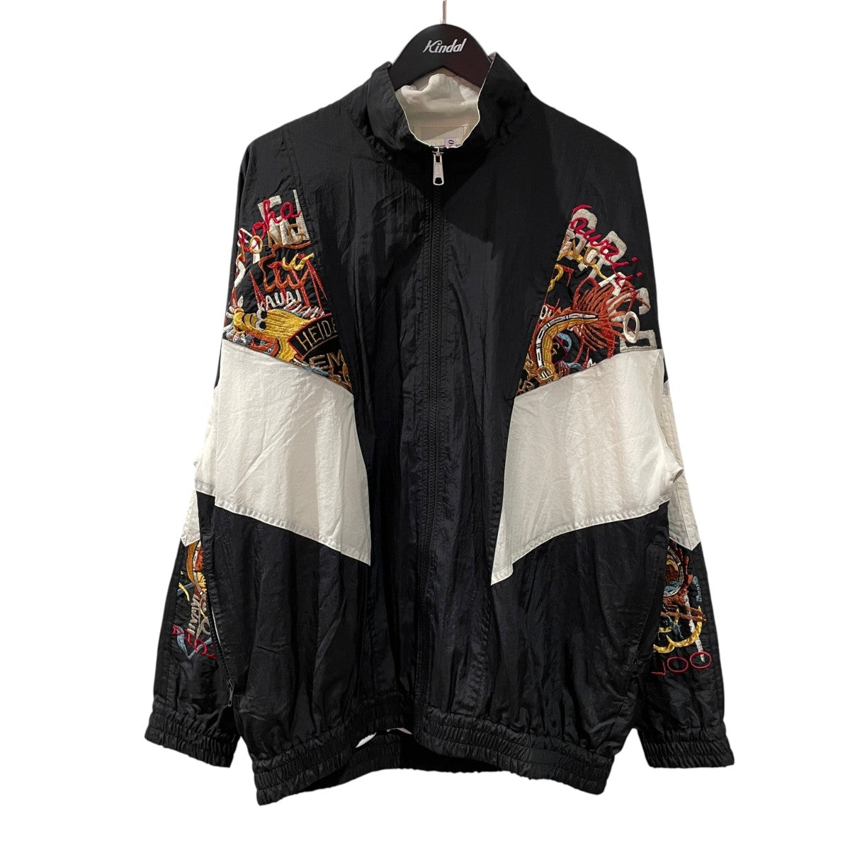 doublet BREAK UP EMBROIDERY TRACK JACKETナイロンジャケット18SS06BL62 古着・中古-1枚目のアイテム画像