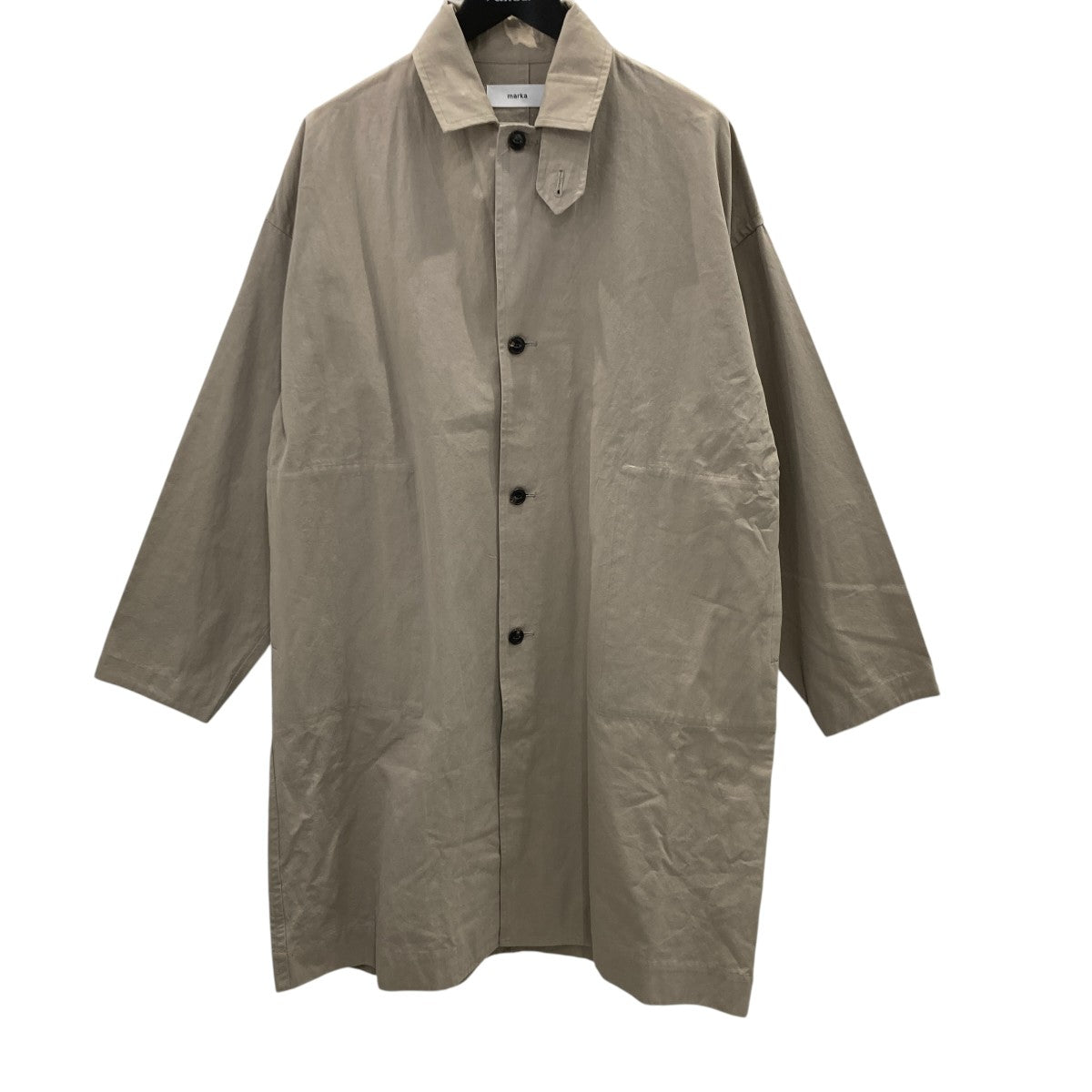 SHIRT COAT - organic cotton twill -コートM20A-11SH01C