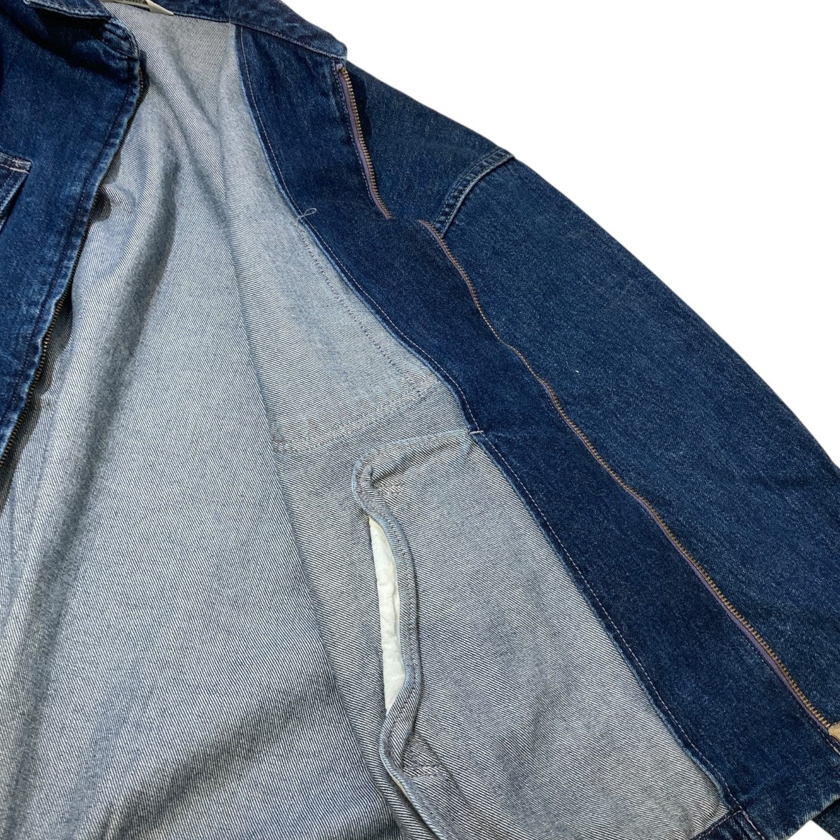 COOTIE PRODUCTIONS Denim Zip Up Work Jacketデニムジャケット 古着・中古-5枚目のアイテム画像