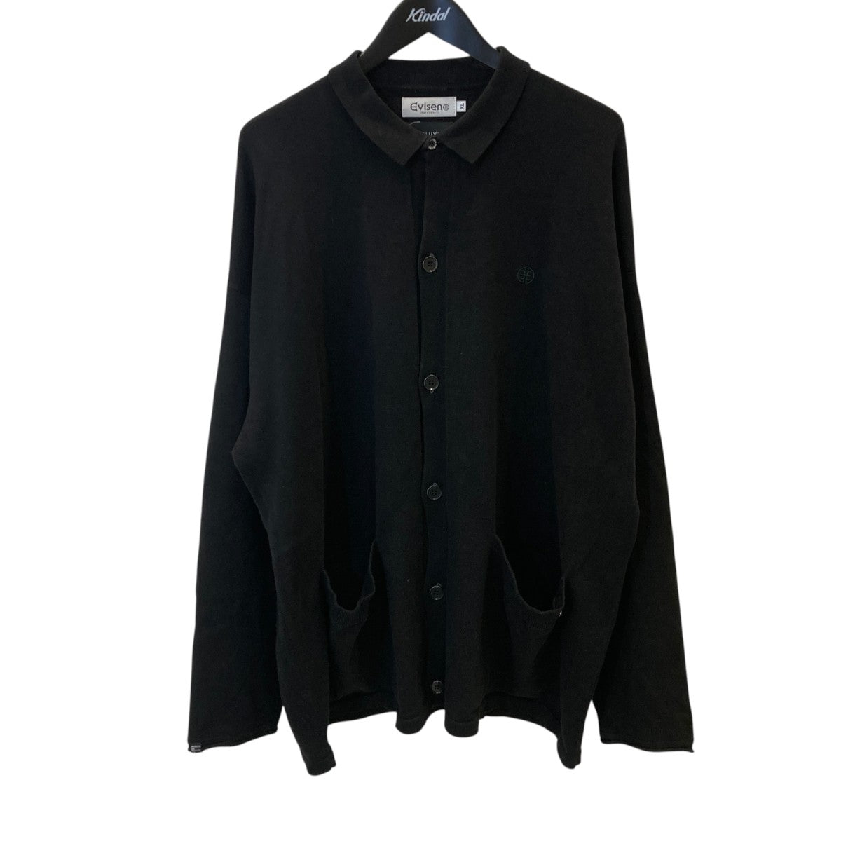 EVISEN×Deluxe ZENAKU DELUXE KNIT SHIRTSニットカーディガン23AD3200 古着・中古-1枚目のアイテム画像