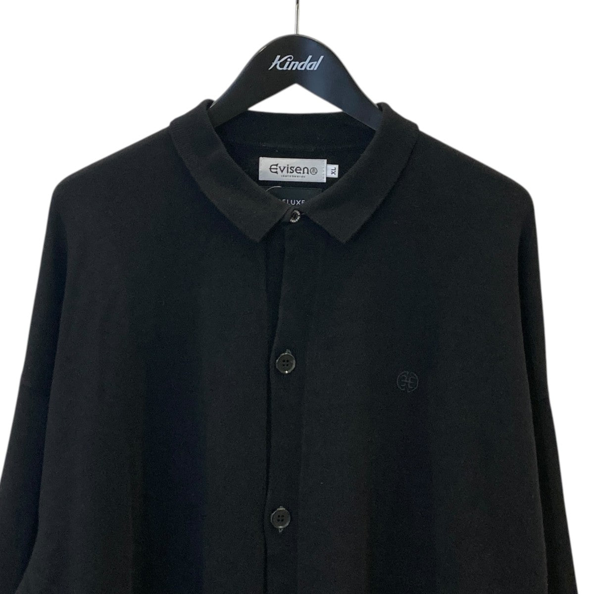 EVISEN×Deluxe ZENAKU DELUXE KNIT SHIRTSニットカーディガン23AD3200 古着・中古-3枚目のアイテム画像