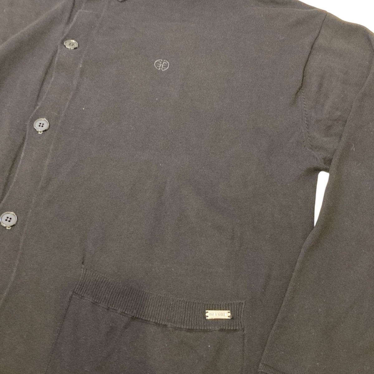 EVISEN×Deluxe ZENAKU DELUXE KNIT SHIRTSニットカーディガン23AD3200 古着・中古-7枚目のアイテム画像