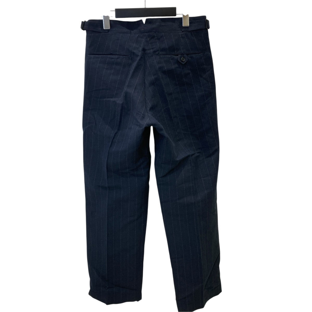 DOUBLE-PLEATED SMARTY TROUSERストライプ251OJ-PT02