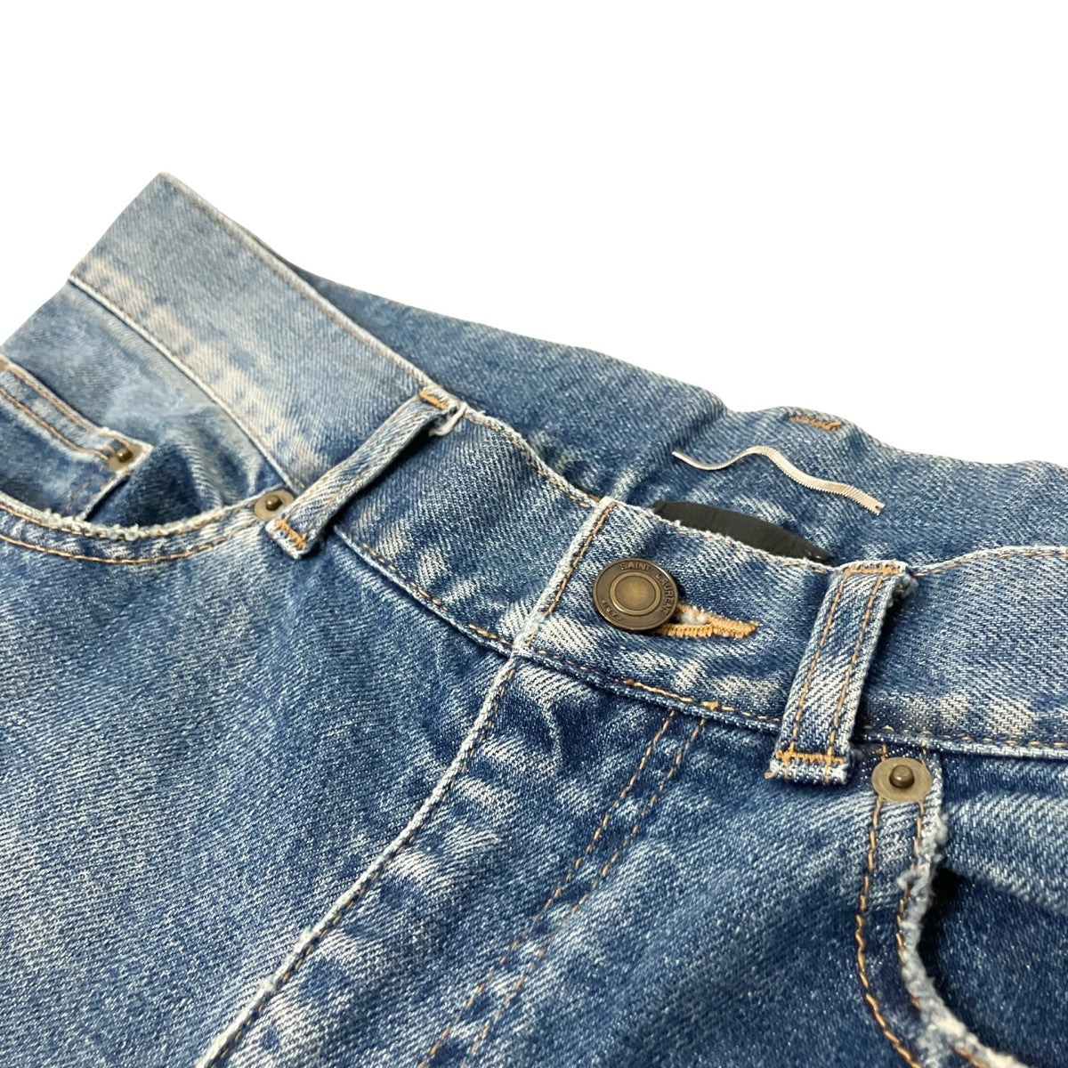 Saint Laurent Paris 加工デニムパンツ578962 YA507 古着・中古-3枚目のアイテム画像
