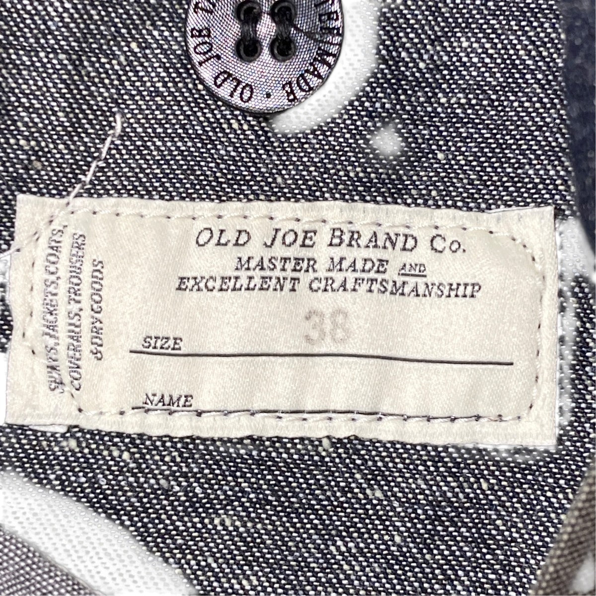 OLD JOE ＆ Co． HAMPTON CHORE JACKETカバーオール251OJ-JK20 古着・中古-7枚目のアイテム画像