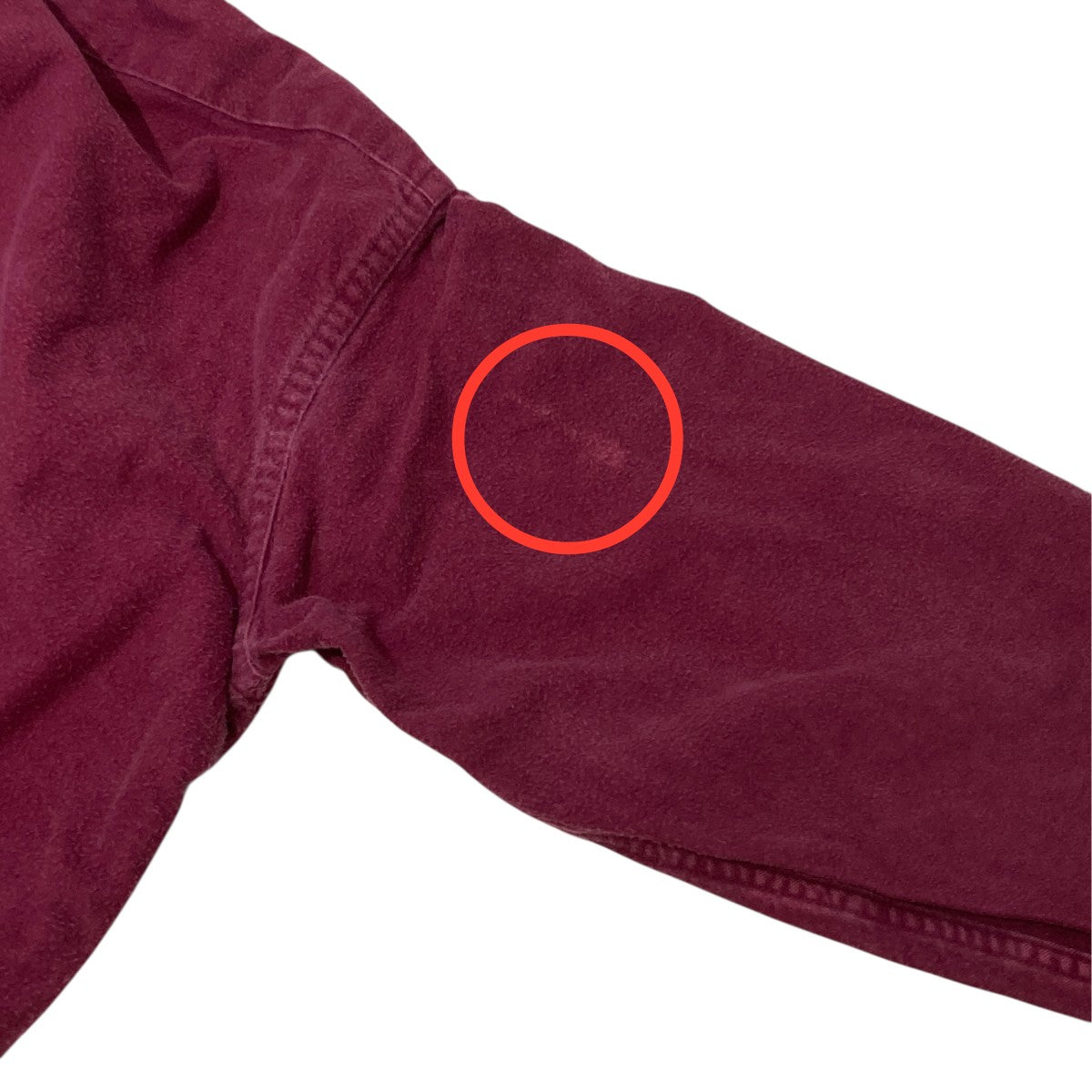 L．L．Bean 80s Chamois Cloth Shirt USA製長袖シャツ1611 古着・中古-5枚目のアイテム画像
