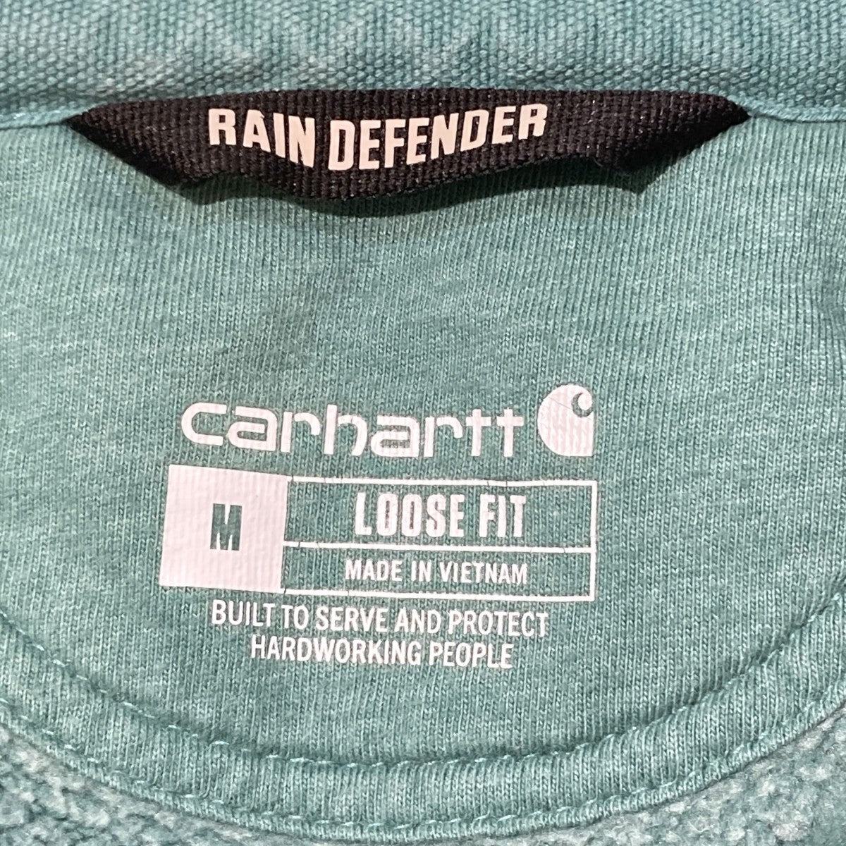 CarHartt ハーフジップパーカーTS0617-M 古着・中古-6枚目のアイテム画像