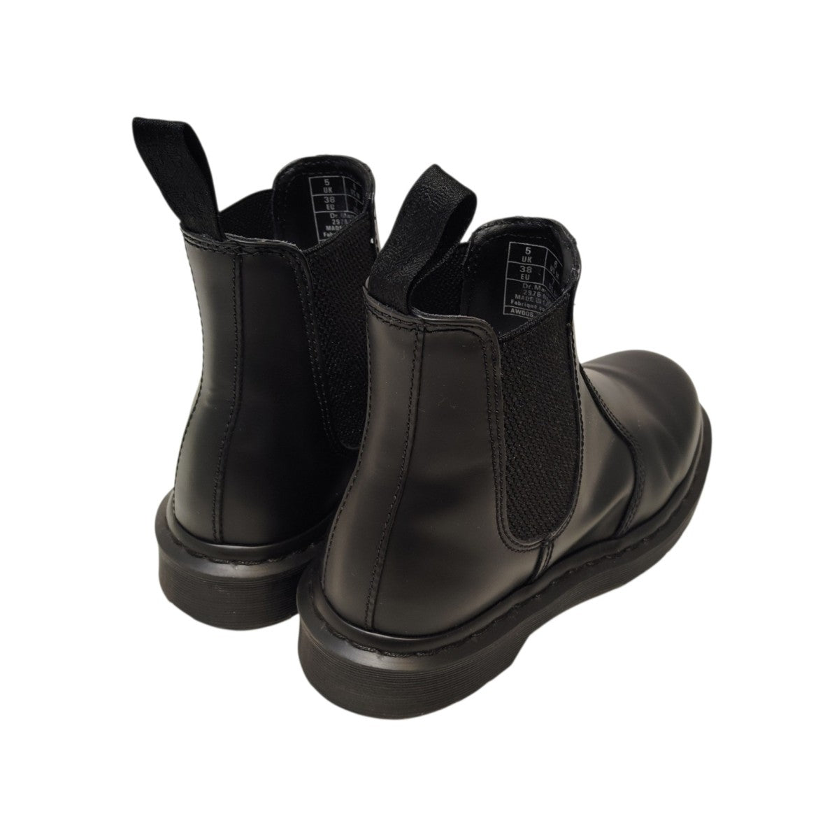 Dr．Martens チェルシーブーツ2976 MONO 古着・中古-2枚目のアイテム画像