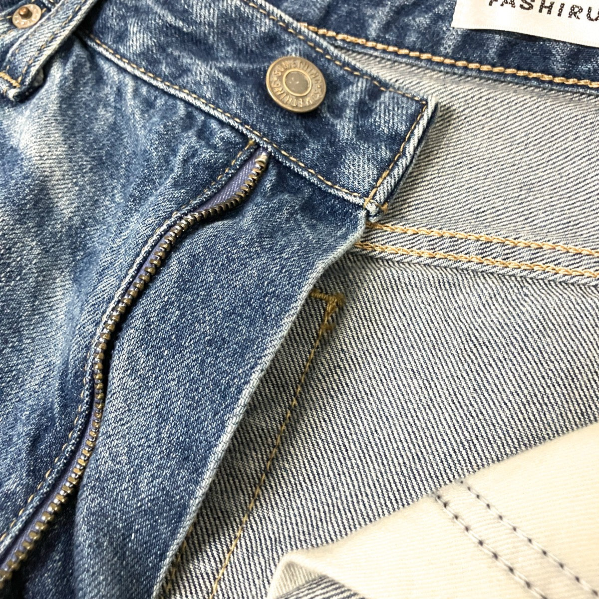 baggy fit JeansデニムパンツSFA013