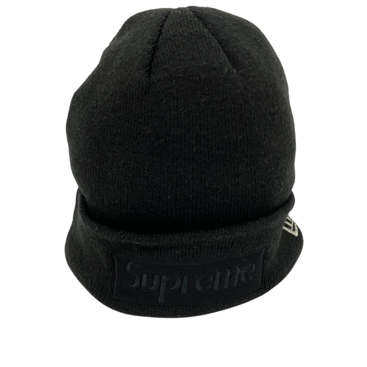 Supreme ×NEW ERA BOX LOGO BEANIEニットキャップ 古着・中古-1枚目のアイテム画像