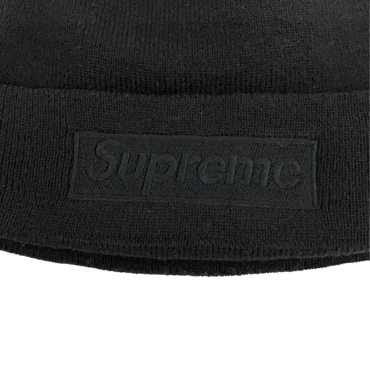 Supreme ×NEW ERA BOX LOGO BEANIEニットキャップ 古着・中古-4枚目のアイテム画像
