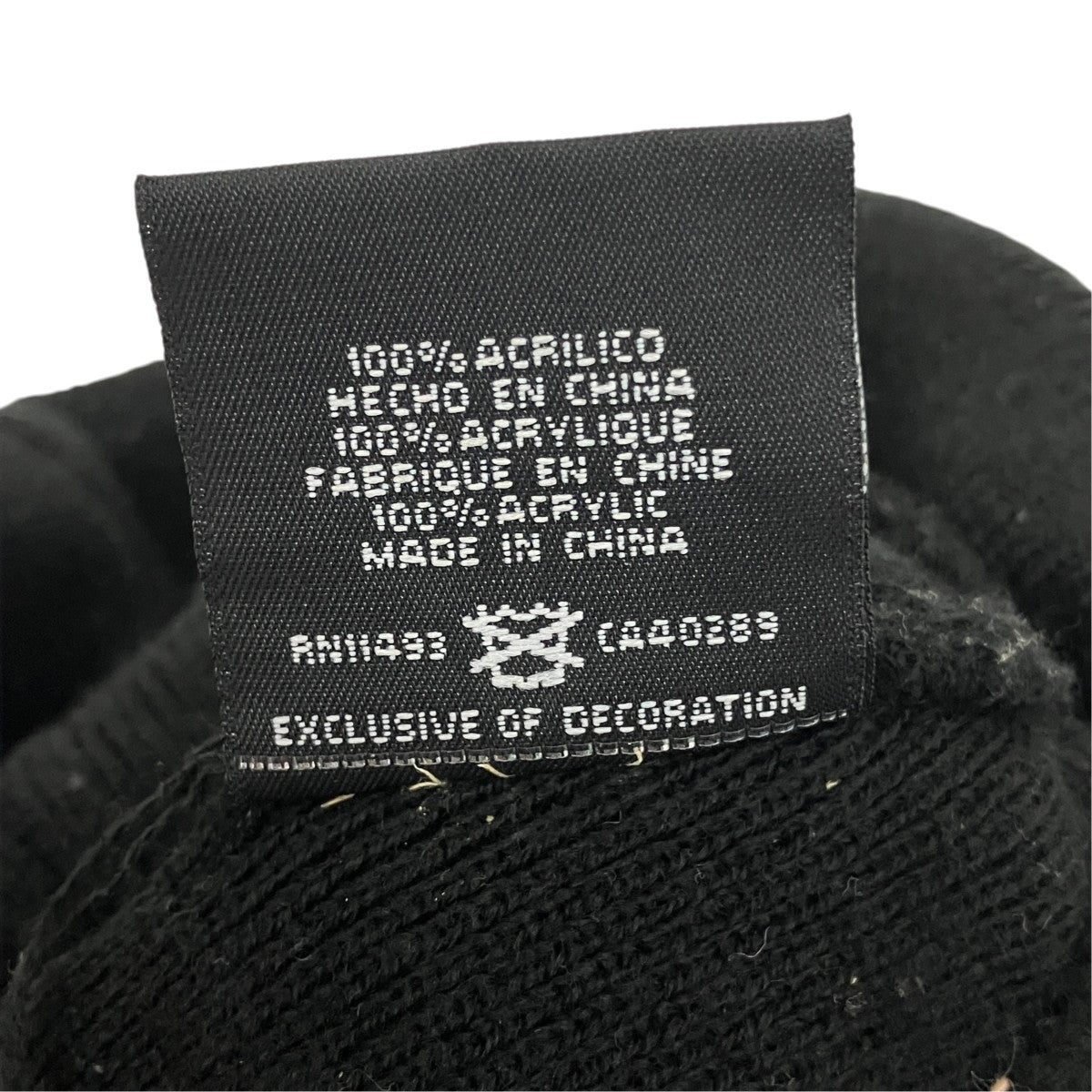 Supreme ×NEW ERA BOX LOGO BEANIEニットキャップ 古着・中古-5枚目のアイテム画像