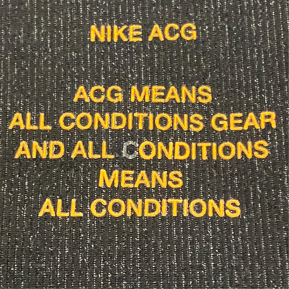 NIKE ACG AJ3852-010レッグウォーマー 古着・中古-4枚目のアイテム画像