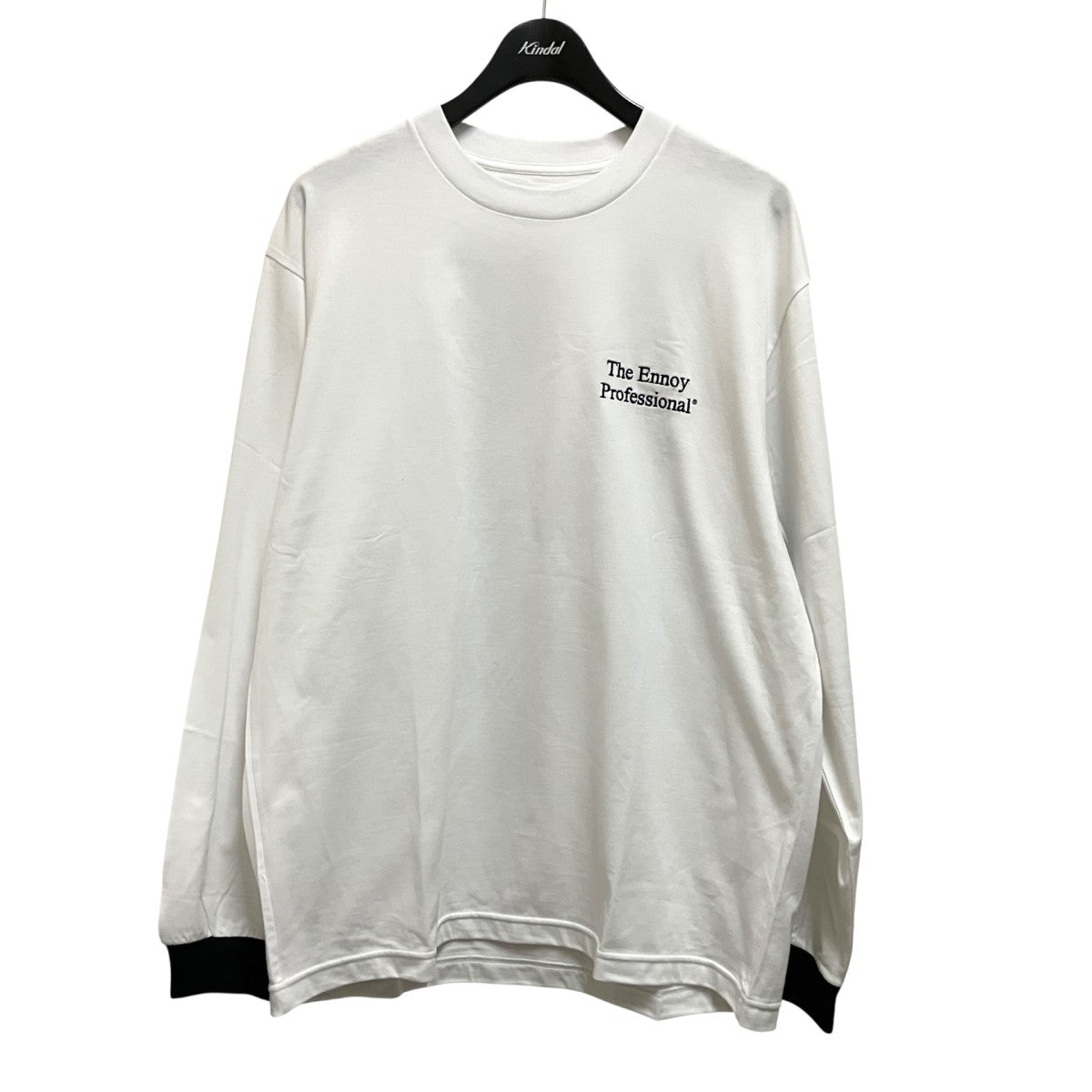 THE ENNOY PROFESSIONAL 20SSRinger TeeロゴカットソーSS20BRENCT04AM 古着・中古-1枚目のアイテム画像