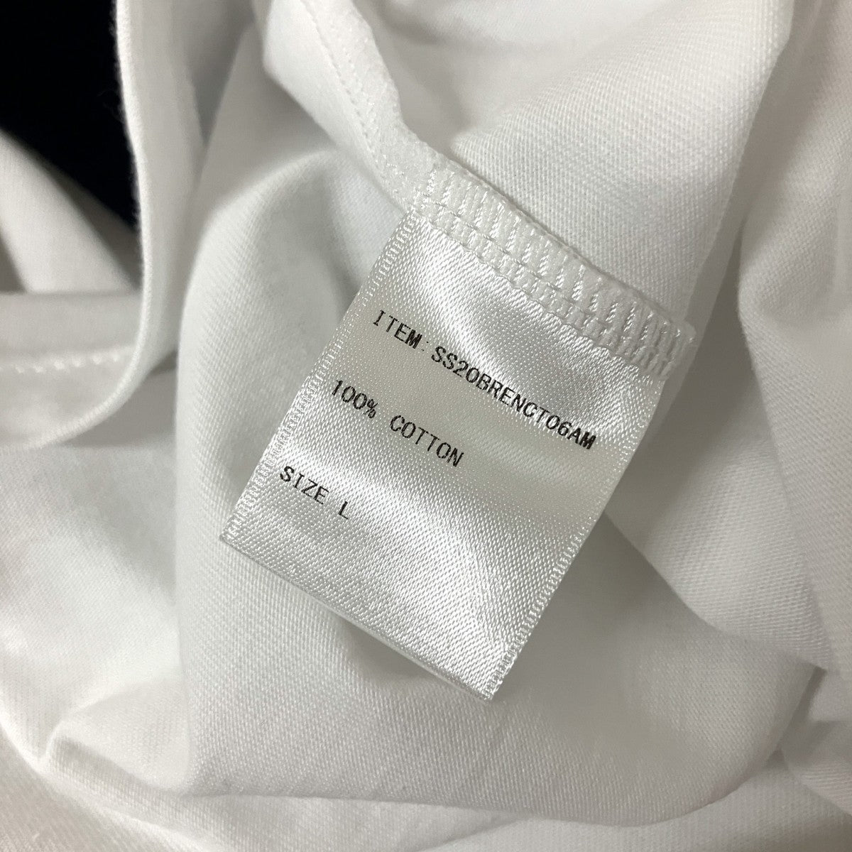 THE ENNOY PROFESSIONAL 20SSRinger TeeロゴカットソーSS20BRENCT04AM 古着・中古-4枚目のアイテム画像