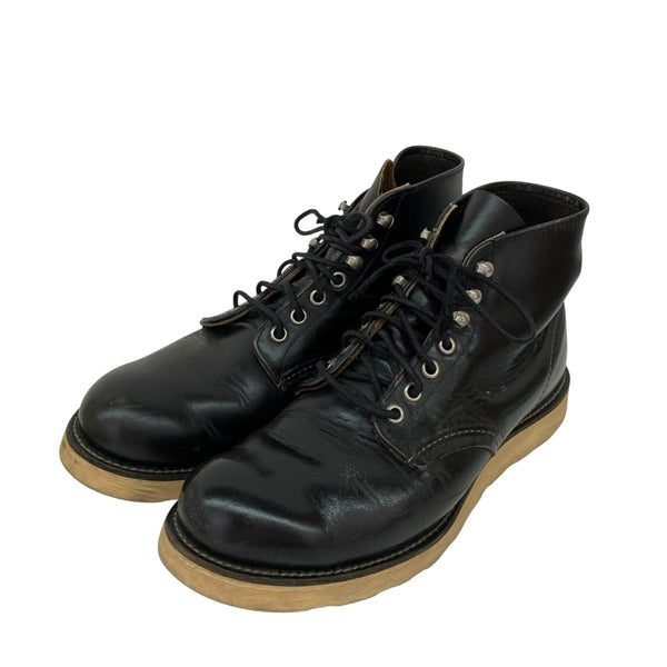 レッドウィング REDWING ソール割れ 8165 四角犬タグ 90s 茶芯 RED WING(レッドウィング) 90s 白四角犬タグ MADE IN U．S．A．レース