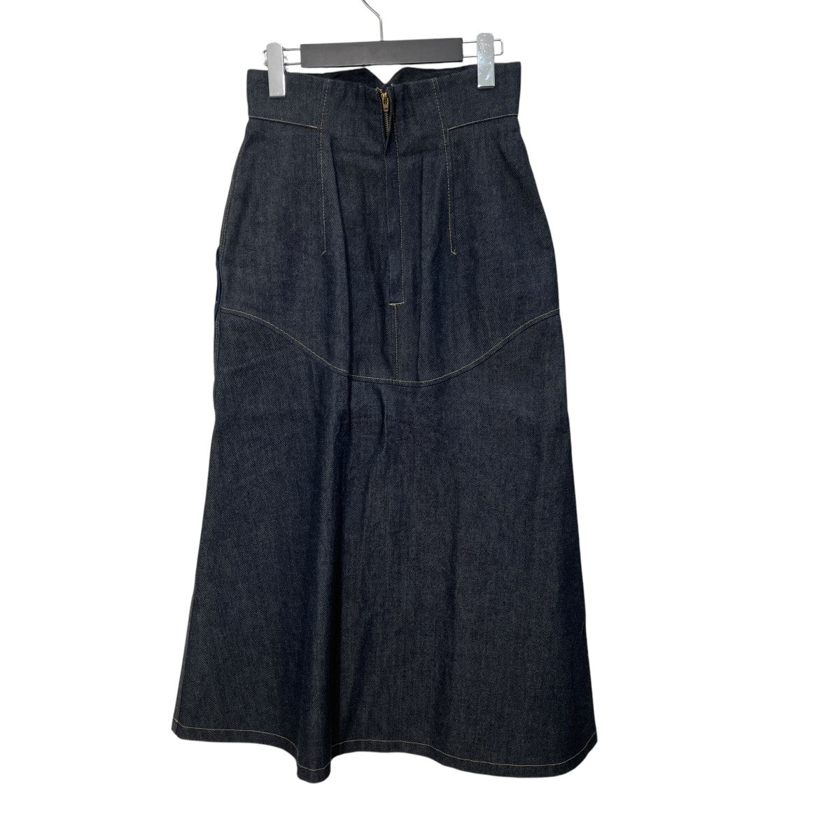 Cord Embroidery Detail Denim SkirtデニムスカートMM24FW-SK092