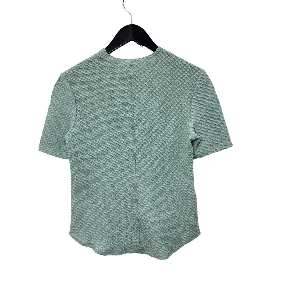 Shirring Jersey Jacquard Short Sleeve Top半袖カットソーMM25FW-JS040