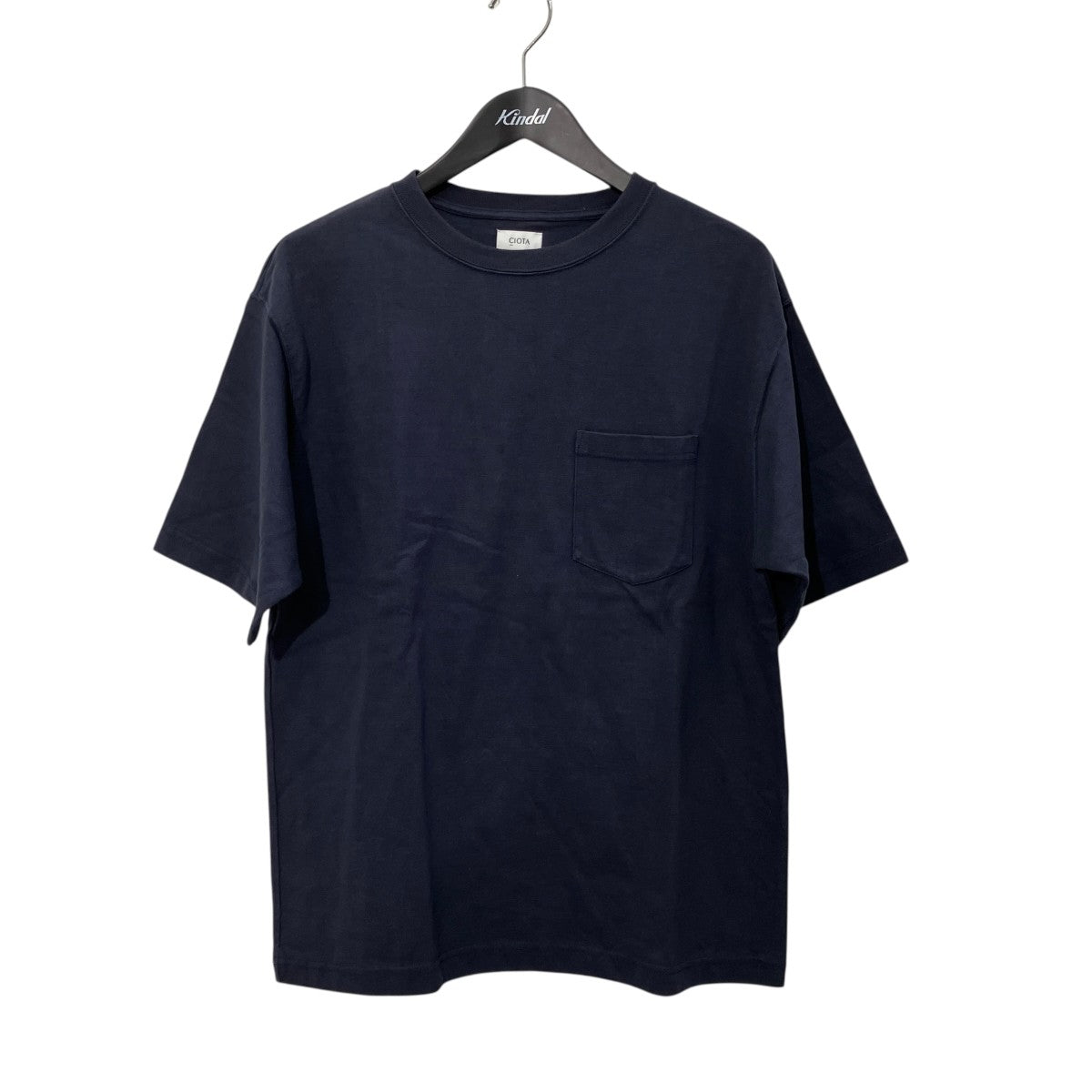 スビンコットン10 -度詰吊り天竺ポケット付き半袖TシャツCSLM-106M
