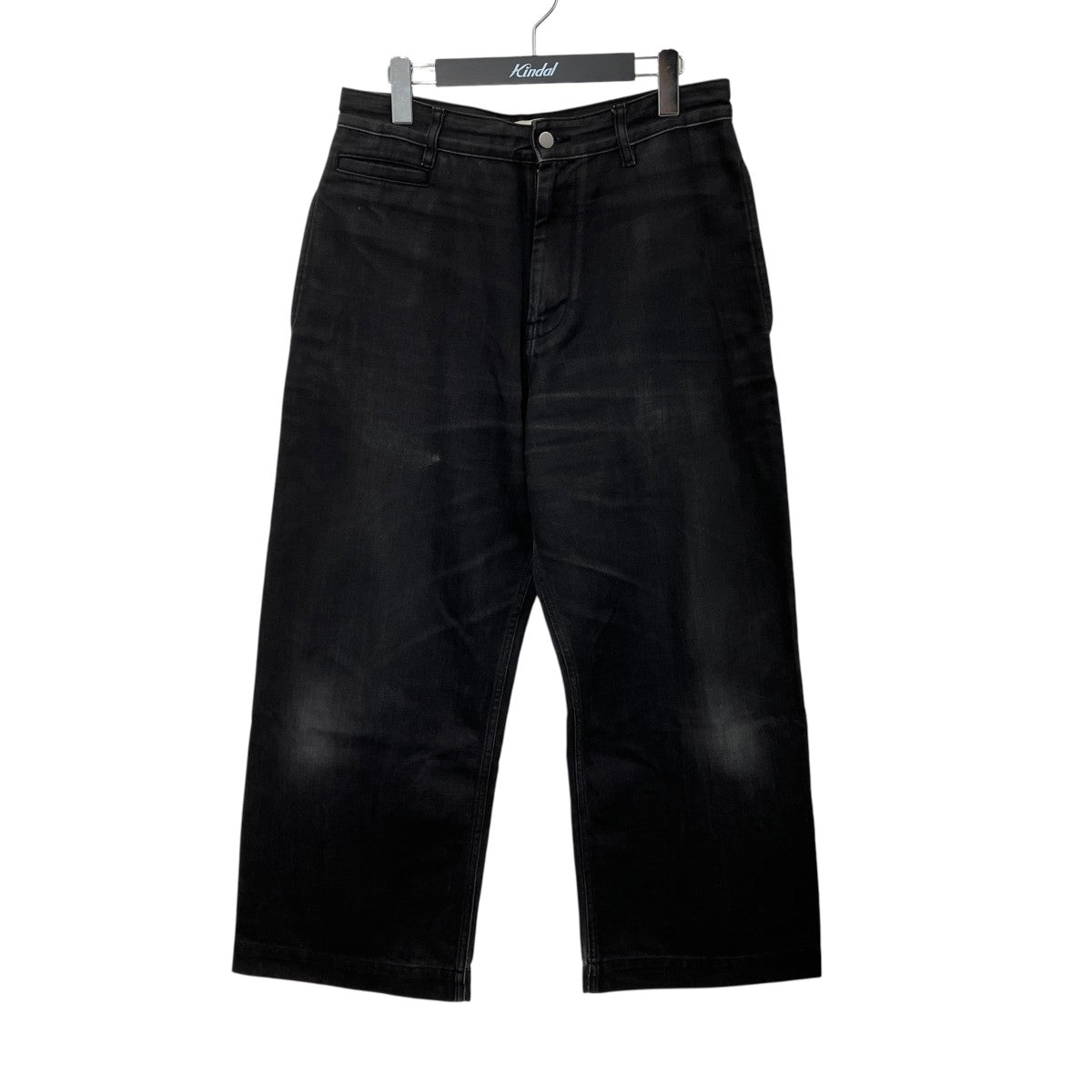 SELVEDGE DENIMブラックデニムパンツSNM-029