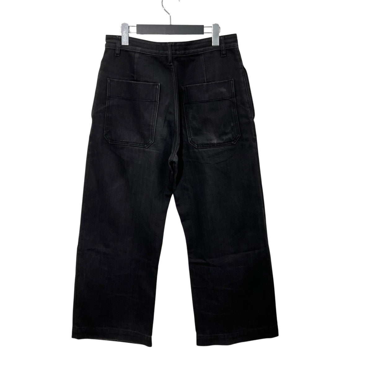 SELVEDGE DENIMブラックデニムパンツSNM-029