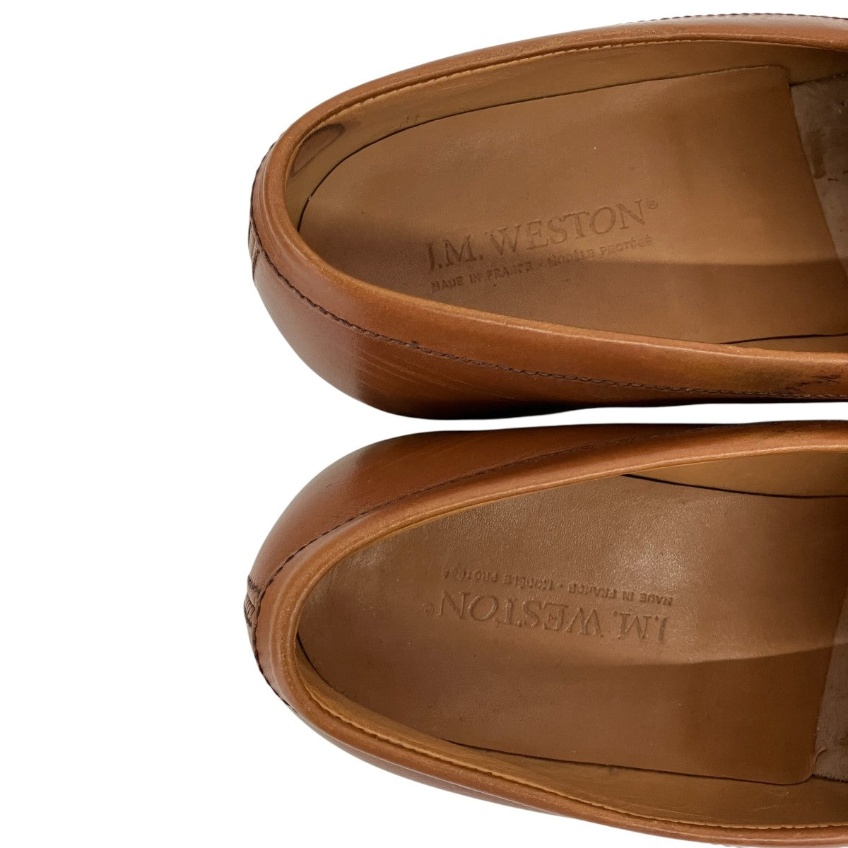 J．M．WESTON SIGNATURE LOAFER TAN HORSEローファー82-BPJ-180-10 古着・中古-4枚目のアイテム画像