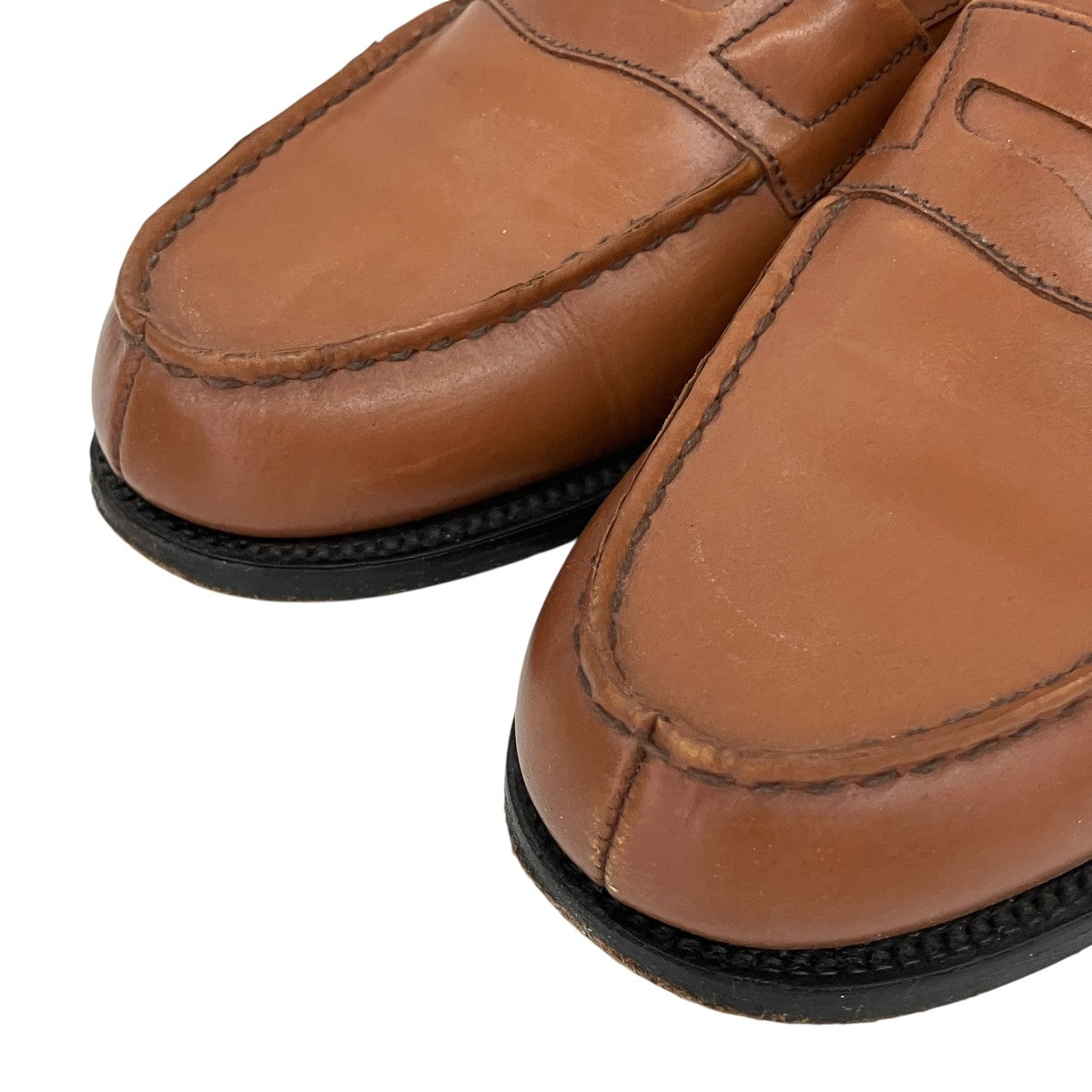 J．M．WESTON SIGNATURE LOAFER TAN HORSEローファー82-BPJ-180-10 古着・中古-5枚目のアイテム画像