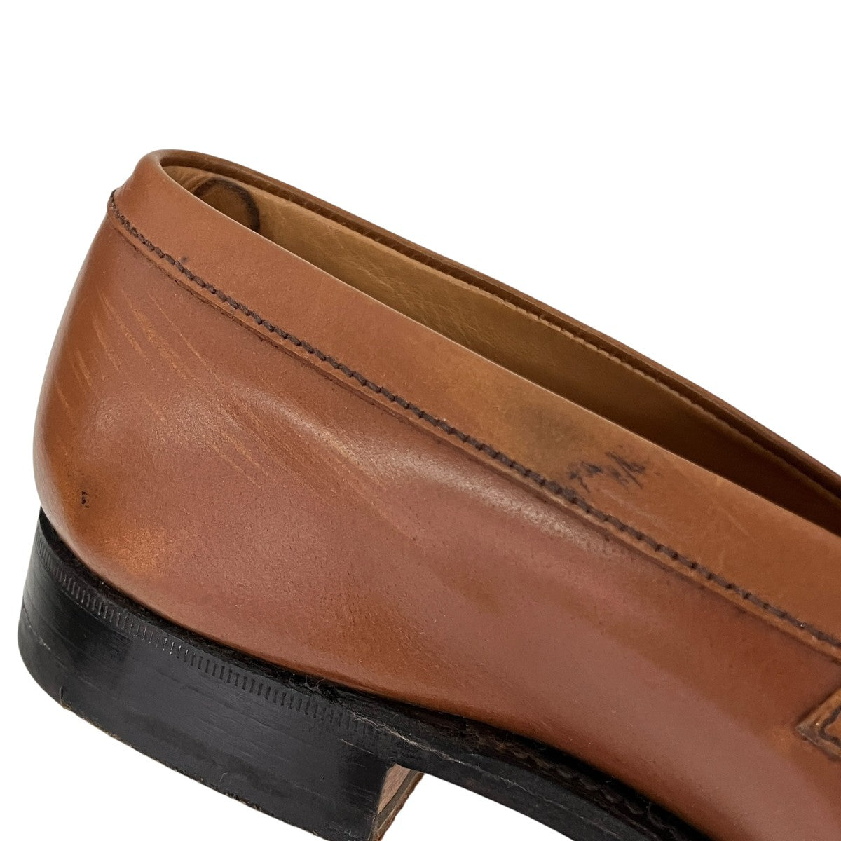 J．M．WESTON SIGNATURE LOAFER TAN HORSEローファー82-BPJ-180-10 古着・中古-7枚目のアイテム画像