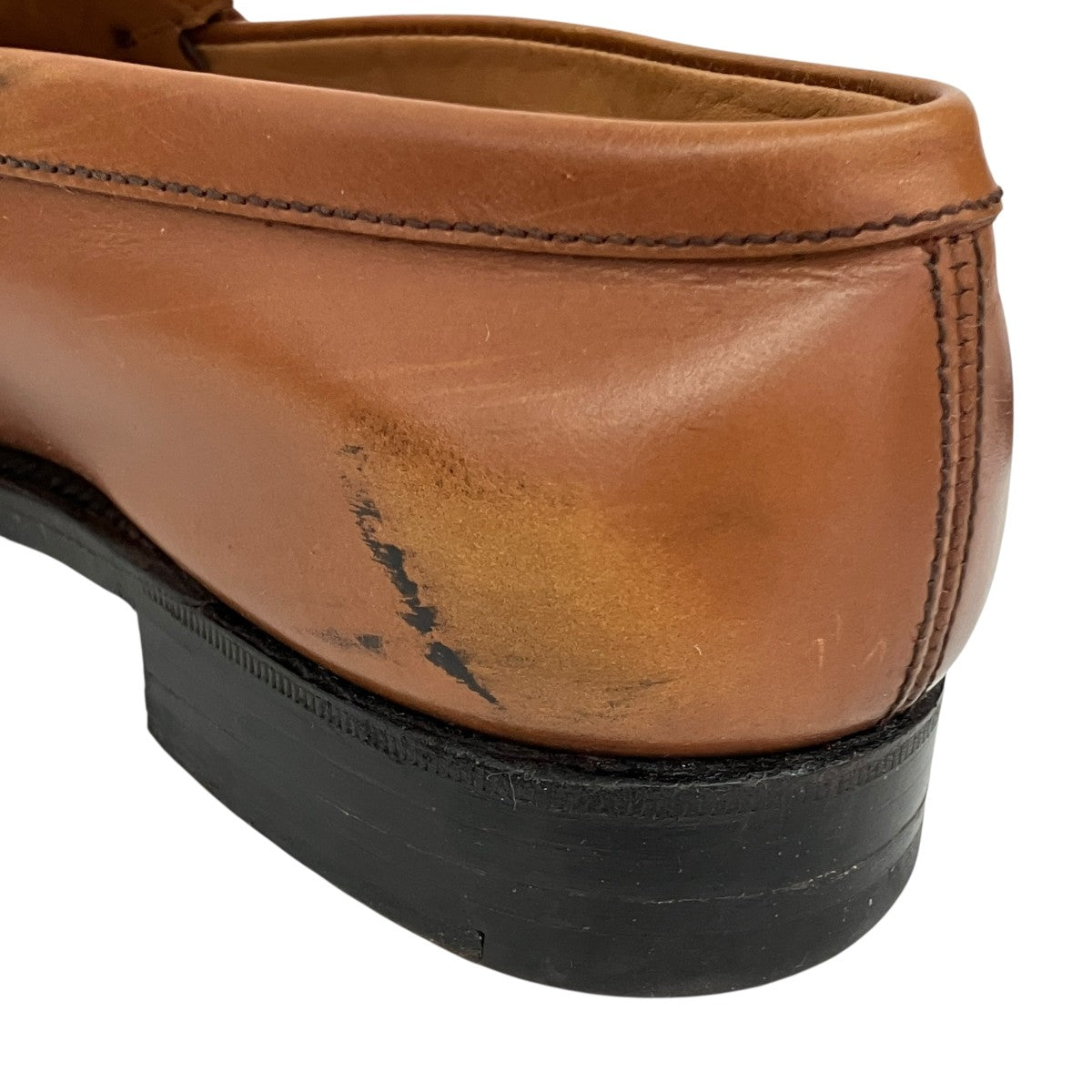 J．M．WESTON SIGNATURE LOAFER TAN HORSEローファー82-BPJ-180-10 古着・中古-9枚目のアイテム画像