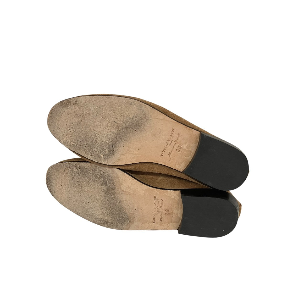 BAUDOIN＆LANGE for Drawer リボンベルジャンシューズローファー 古着・中古-3枚目のアイテム画像