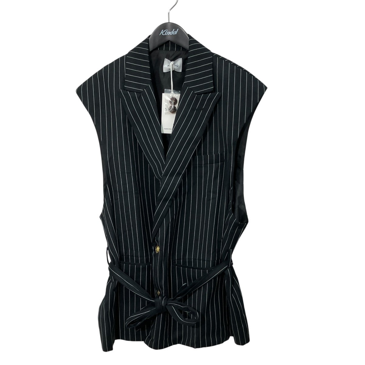 ストライプベストSNT25SS-JK03