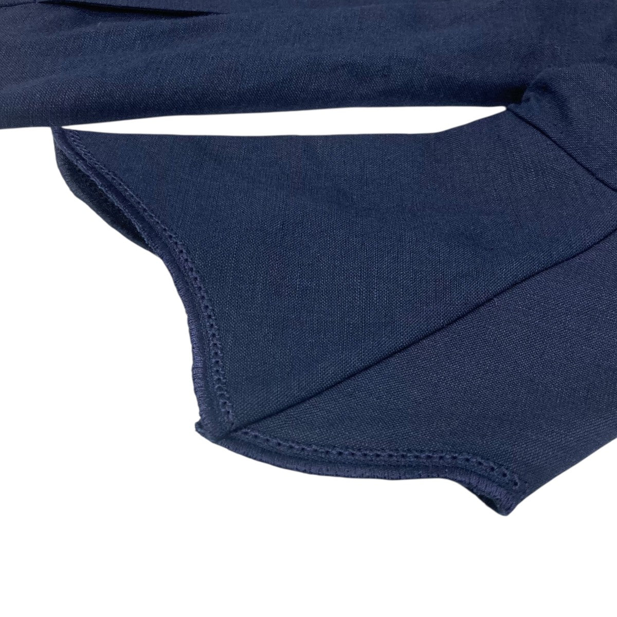 Volumed Sleeve Linen Rayon V-Neck DressワンピースMM21PS-DR711