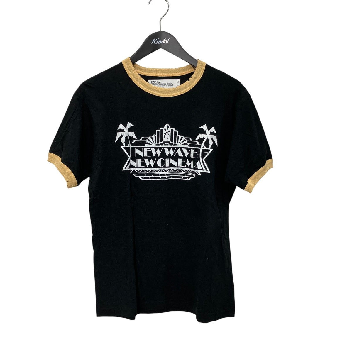 DAIRIKU New Trim TeeリンガーTシャツ23SS C-4 古着・中古-1枚目のアイテム画像