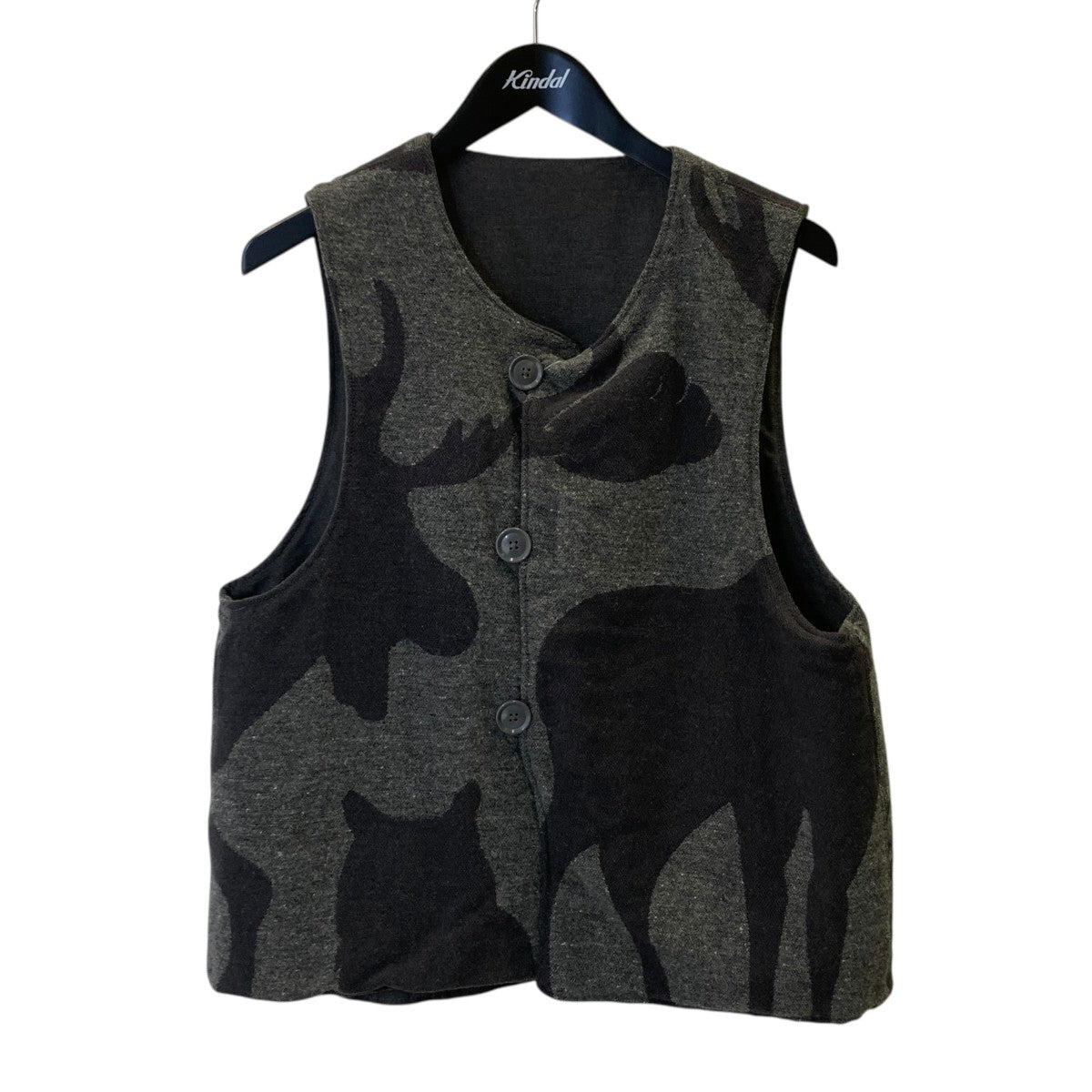 ×WOOL RICHリバーシブルベスト