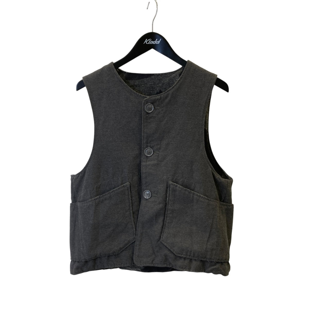 ×WOOL RICHリバーシブルベスト