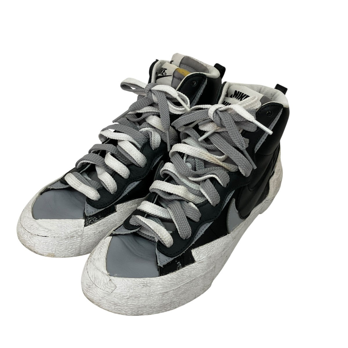 BLAZER MID BLACK WOLF GREY WHITEハイカットスニーカーBV0072-002