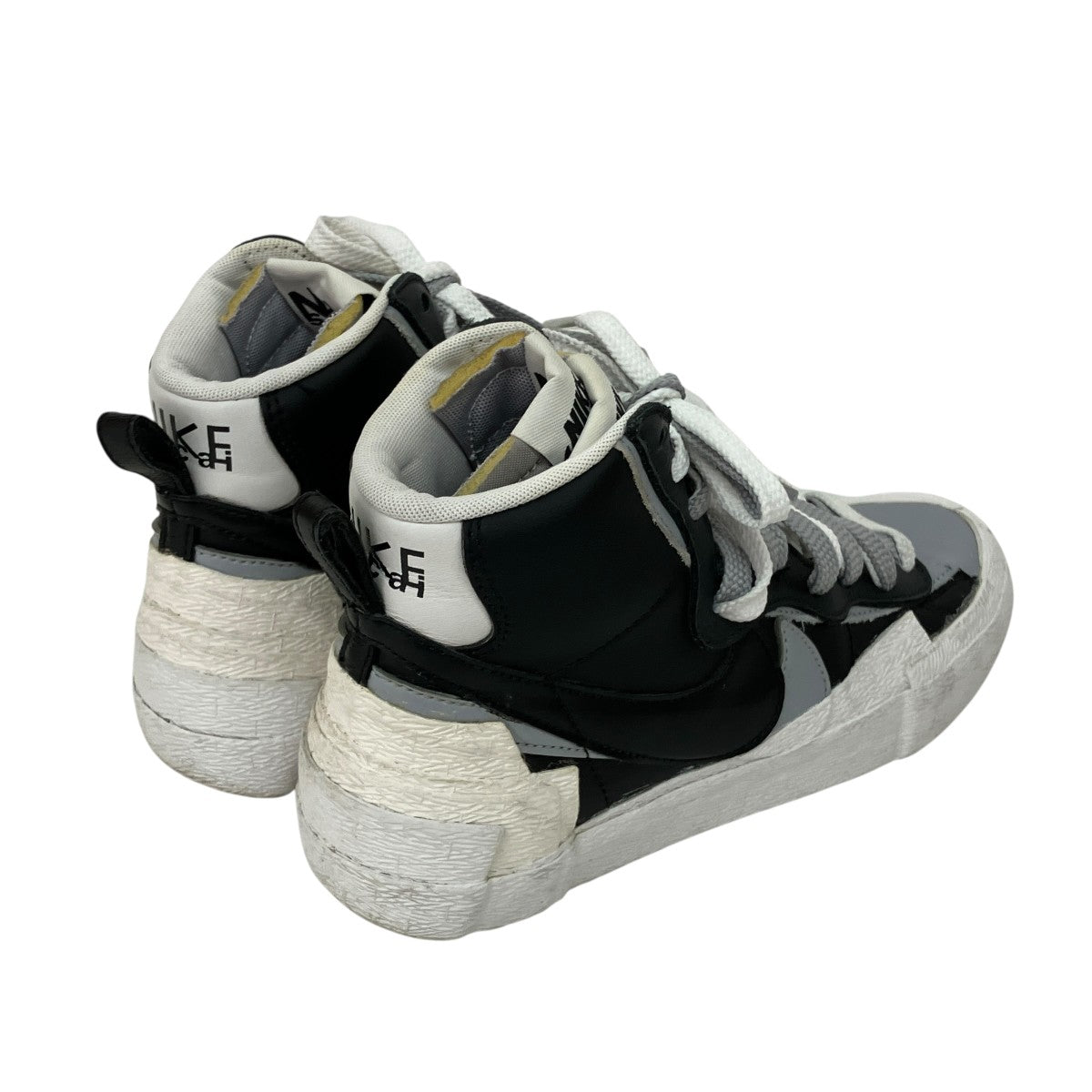 BLAZER MID BLACK WOLF GREY WHITEハイカットスニーカーBV0072-002