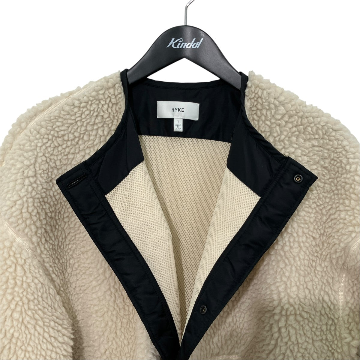 HYKE FAUX SHEARLING COAT192-17175 012 古着・中古-4枚目のアイテム画像