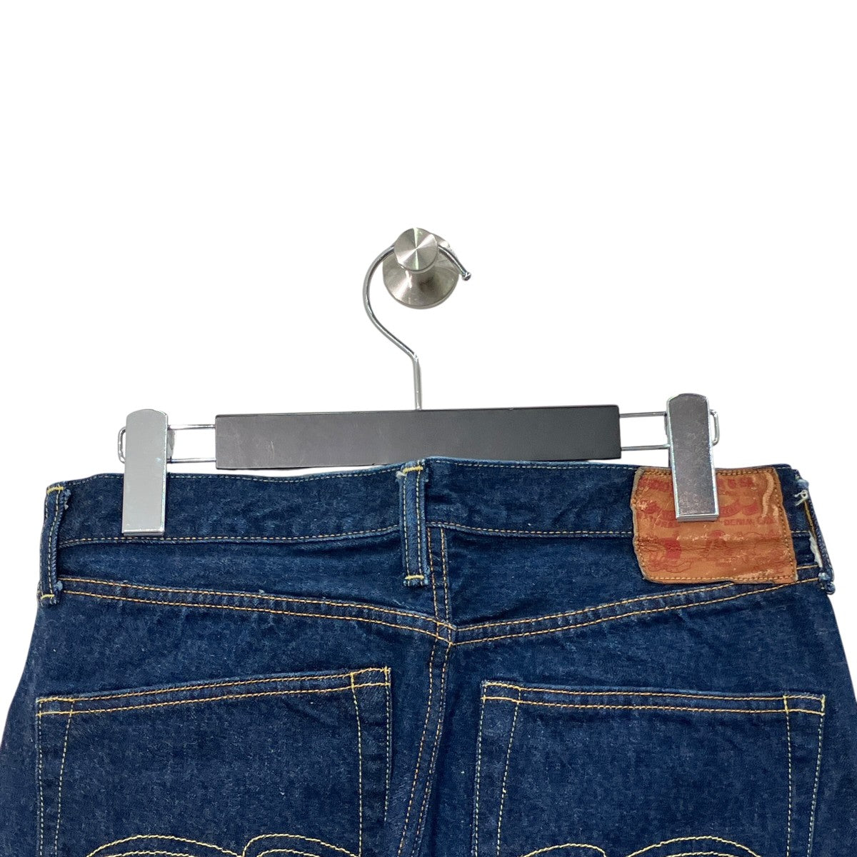 NATURAL INDIGO REGULAR STRAIGHT JEANSデニムパンツMAR-014