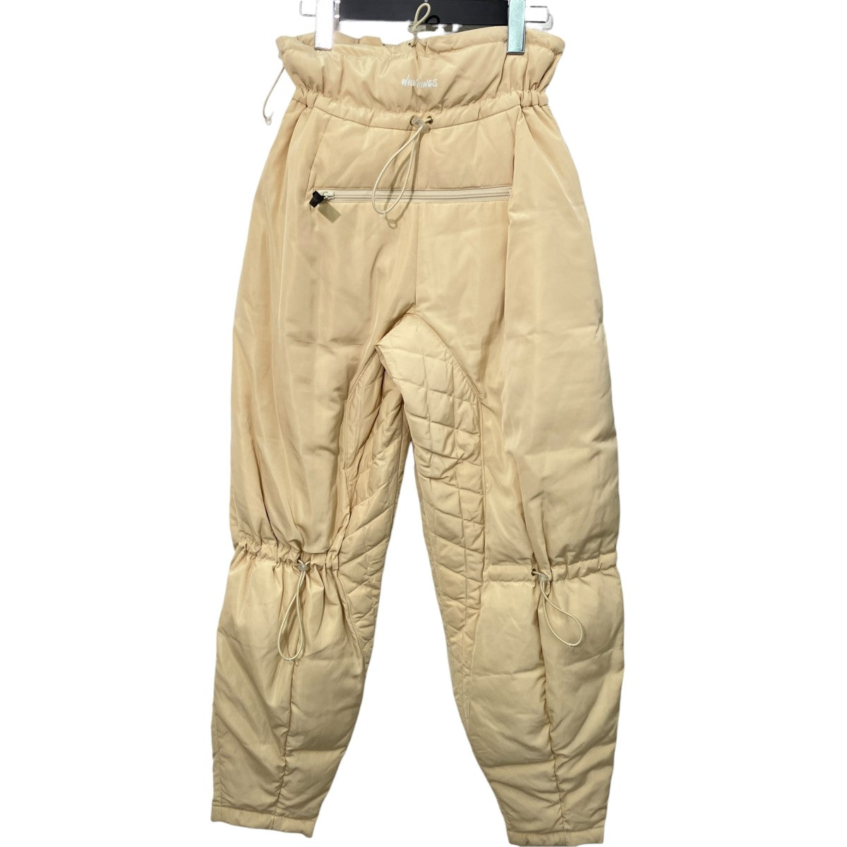 WILD THINGS ×JUN MIKAMIナイロンダウンキルティング切替イージーパンツWT21514ST-JM 古着・中古-2枚目のアイテム画像